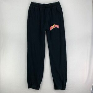Full Send Nelk Boys Sweatpants Mens Large Black‎ Logo Graphic Terry Joggers